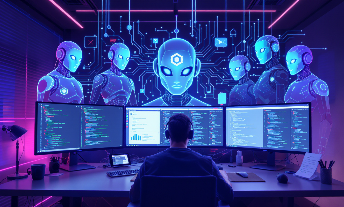 Copilot multi-agent coordination